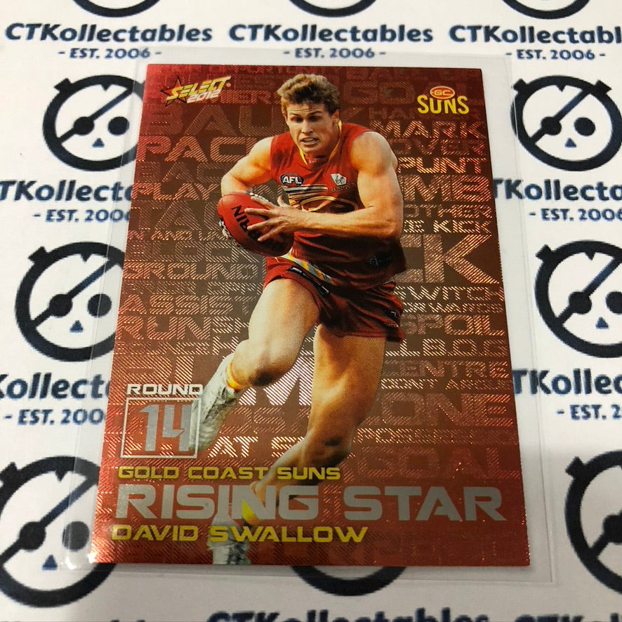 2012 AFL Champions David Swallow Rising Star RS14
