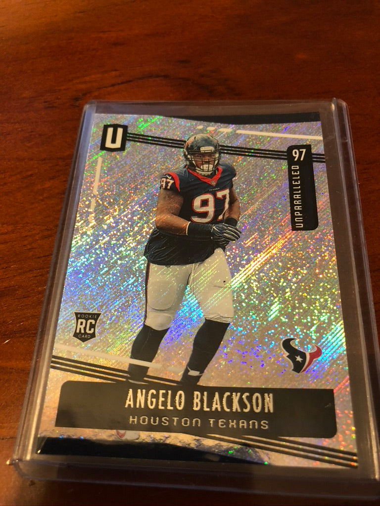 Angelo Blackson ROOKIE #75 2019 NFL Unparalleled