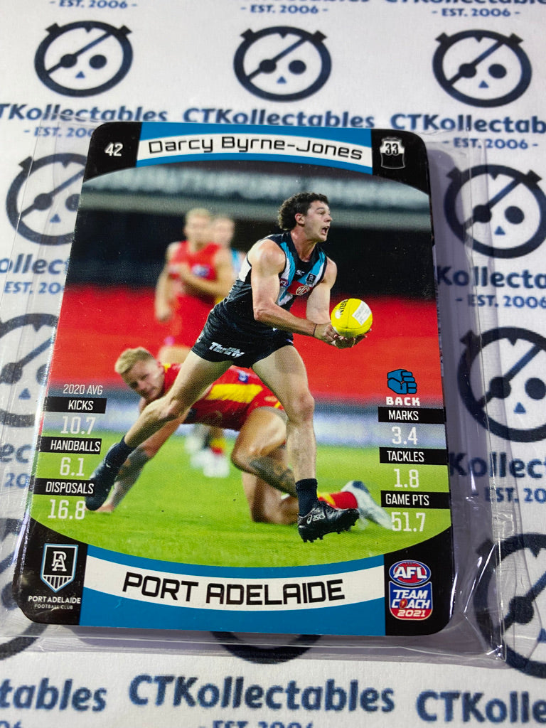 2021 AFL Teamcoach Port Adelaide Power team set~