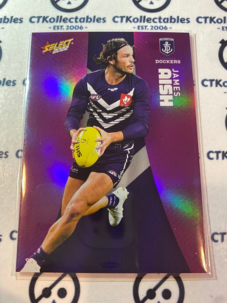 2022 AFL Footy Stars Purple Parallel - James Aish PP52