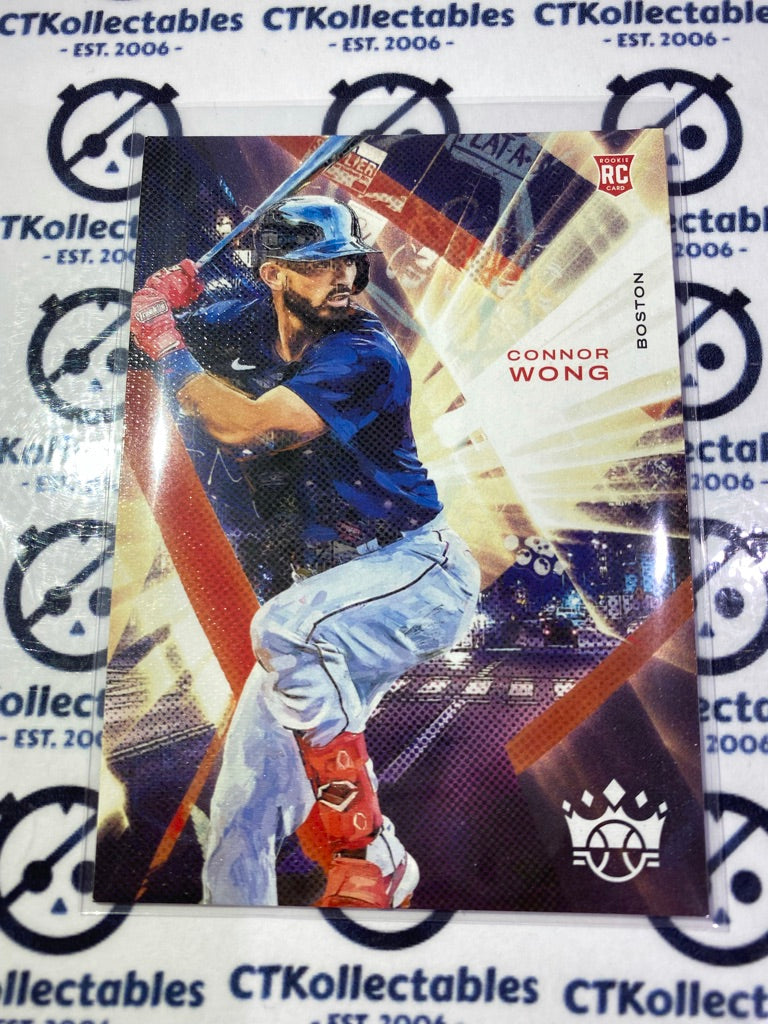 2022 Panini Diamond Kings Baseball Connor Wong RC Level I Boston