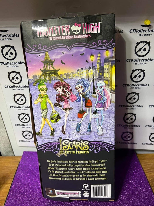 Deuce Gorgon Scaris City of Frights Rare Monster High Doll BNIB