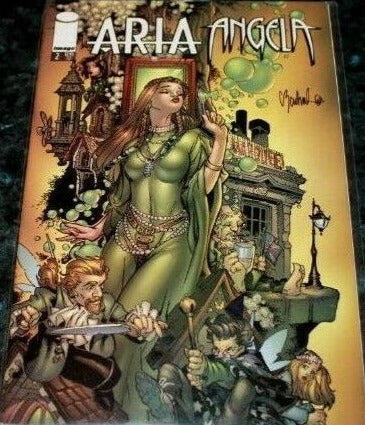 ARIA ANGELA # 2 IMAGE / AVALON STUDIOS COMIC BOOK VF (SPAWN)
