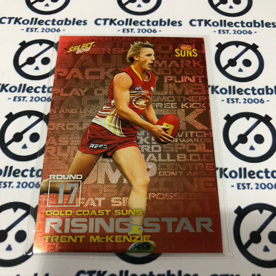 2012 AFL Champions Trent McKenzie Rising Star RS17