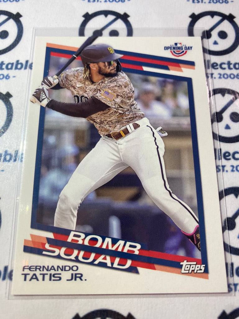 2022 Topps Opening Day Baseball Fernando Tatis Jr. Bomb Squad #BS-14 Padres