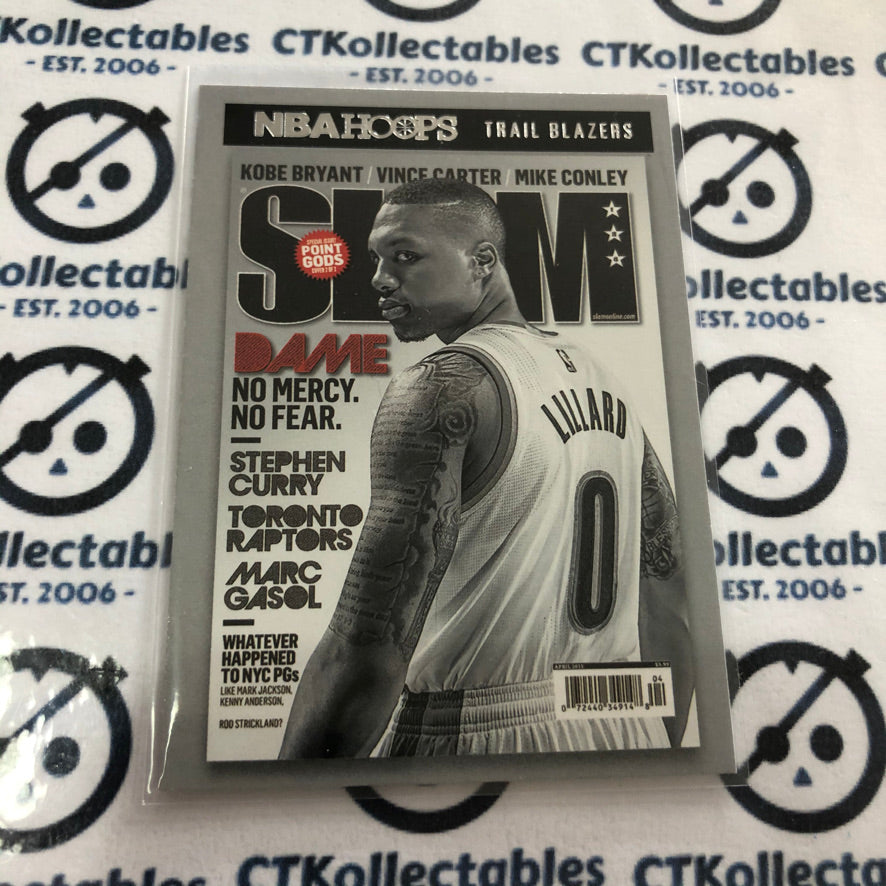 2020-21 NBA Hoops Damian Lillard Slam #16 Trail-blazers