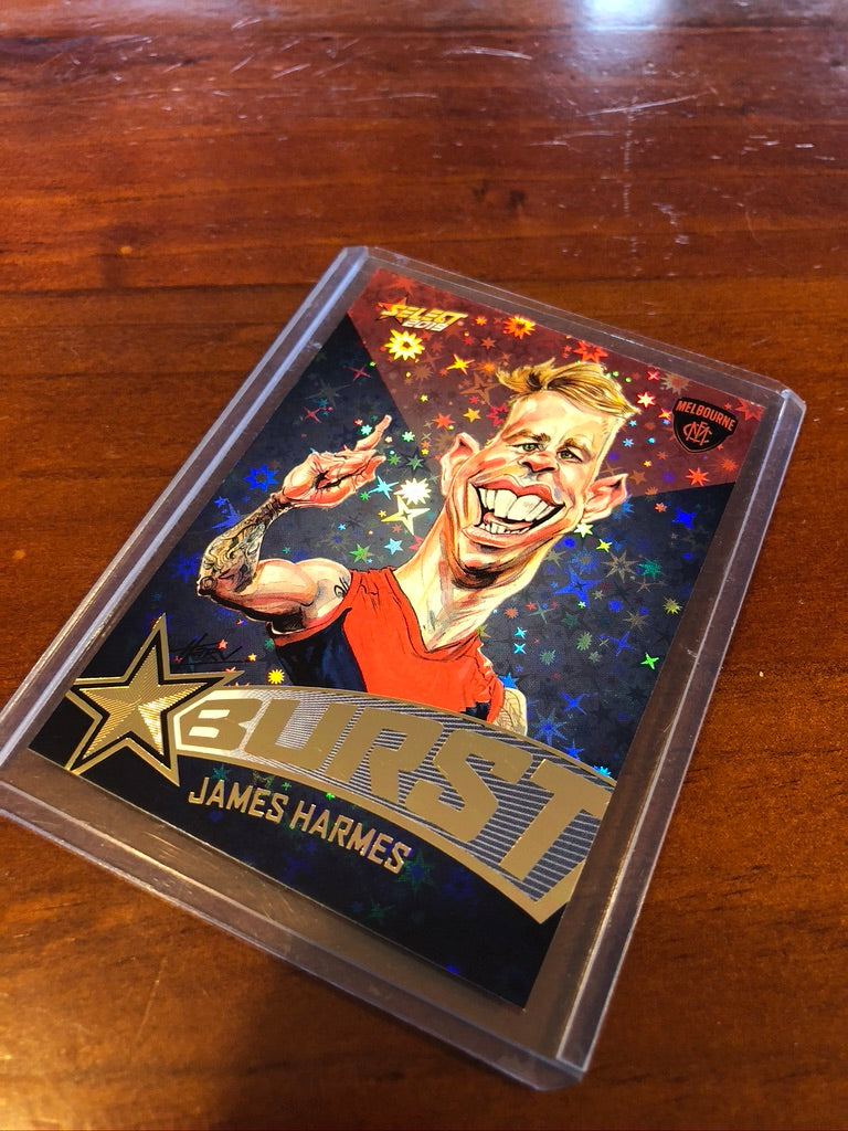 James Harmes Starburst Caricature SBTC43 2019 footy stars