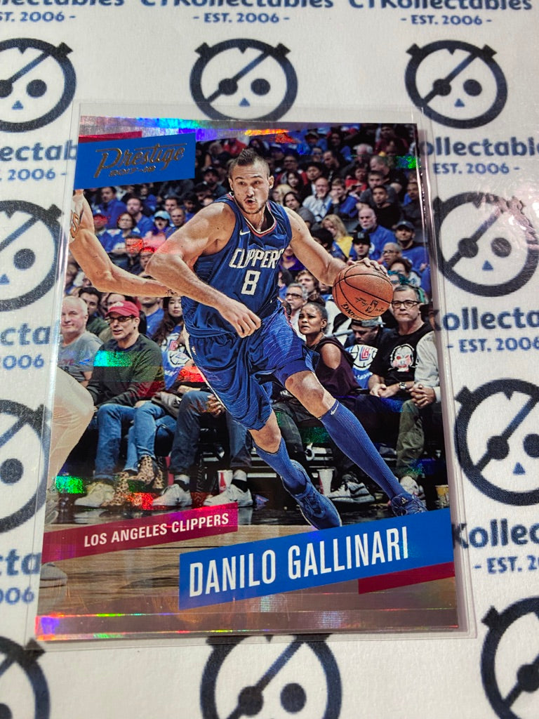 2017-18 Panini NBA Prestige Danilo Gallinari HORIZON #28 Clippers