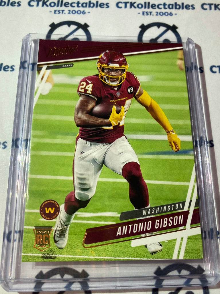 2020 NFL Chronicles Prestige Bronze Antonio Gibson RC #323
