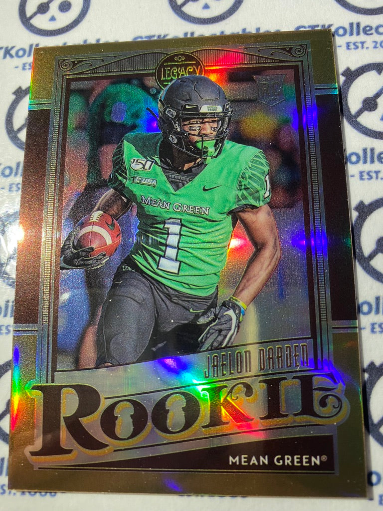 2021 NFL Legacy Rookie Premium Jaelon Darden Bronze Prizm #047/100 #179 Cowboys