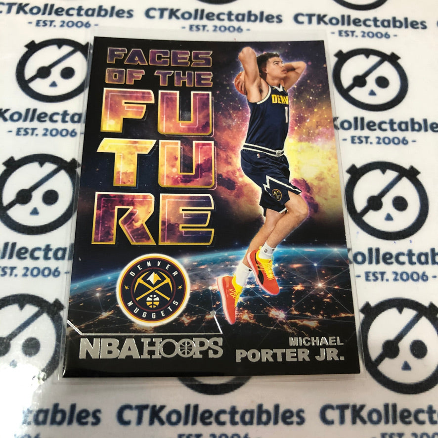 2018-19 PANINI Hoops Michael Porter Jr. Faces of the Future #14