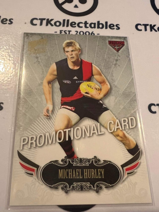 2009 AFL Pinnacle Michael Hurley #56 Promo Card