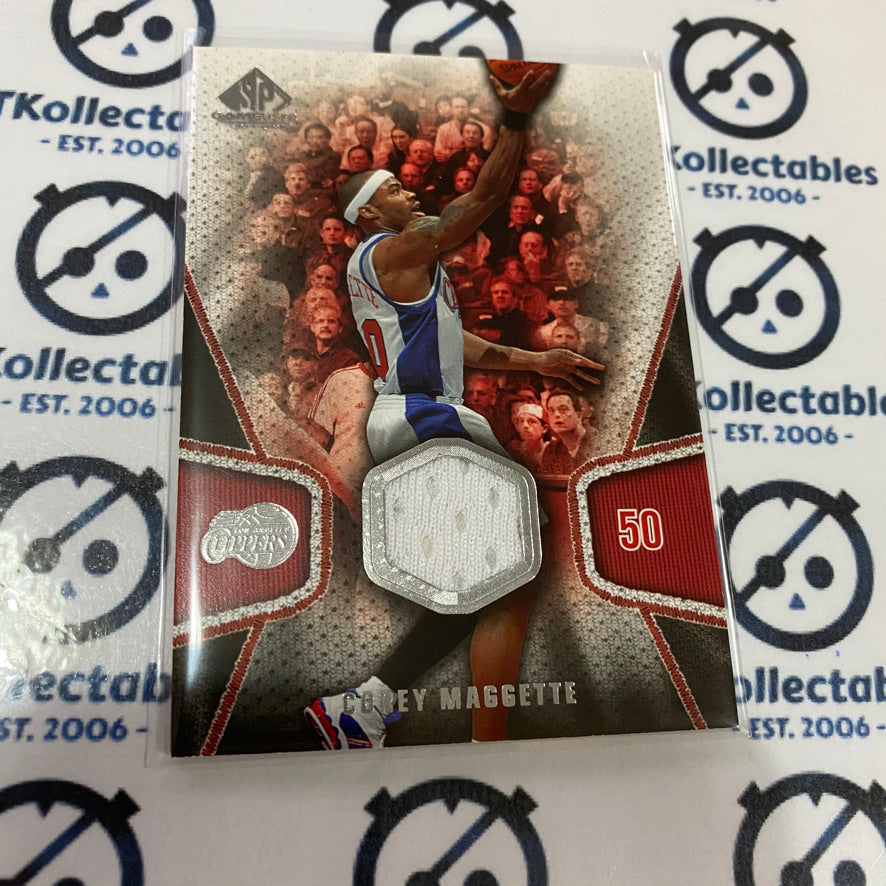 2007-08 Upper Deck SP Game-Used Corey Maggette jersey #110