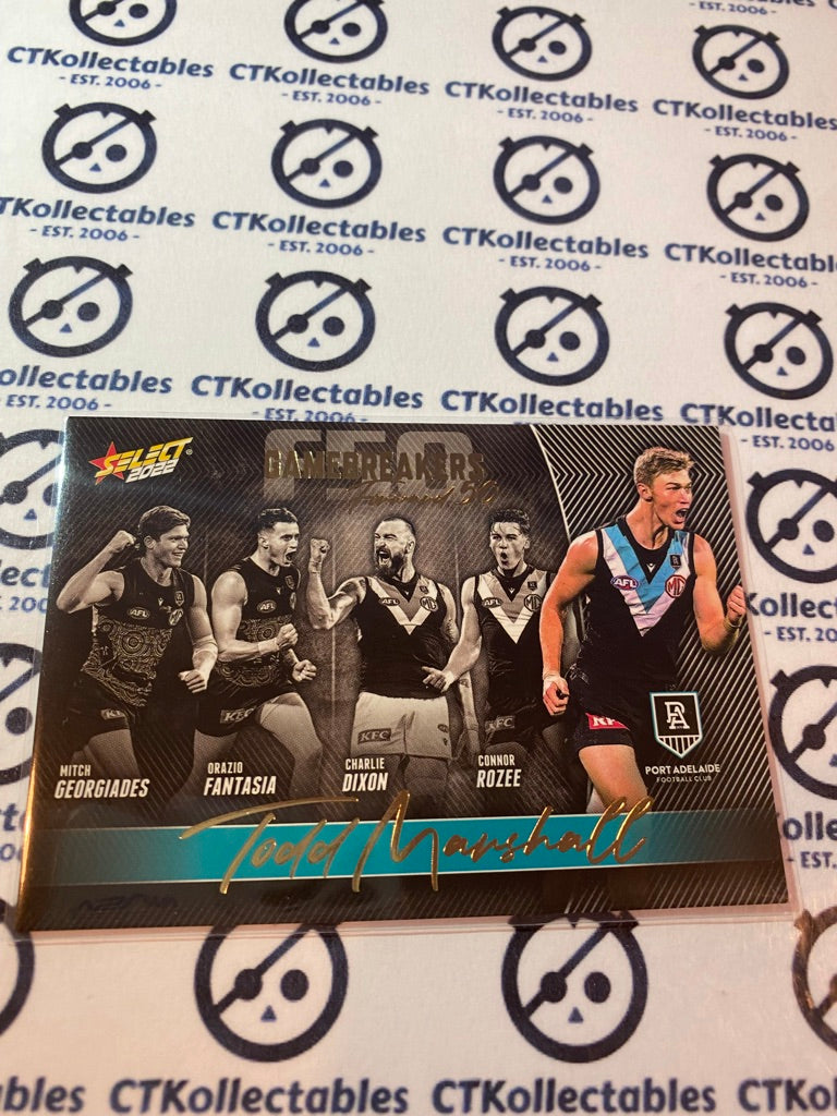 2022 AFL Footy Stars Gamebreakers Forward 50 - Todd Marshall GB64