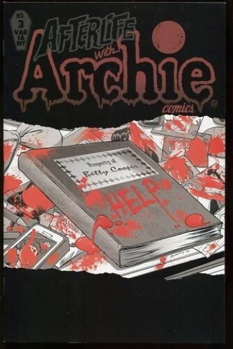 AFTERLIFE WITH ARCHIE # 3 VARIANT COVER 1ST PRINT ARCHIE COMICS 2014