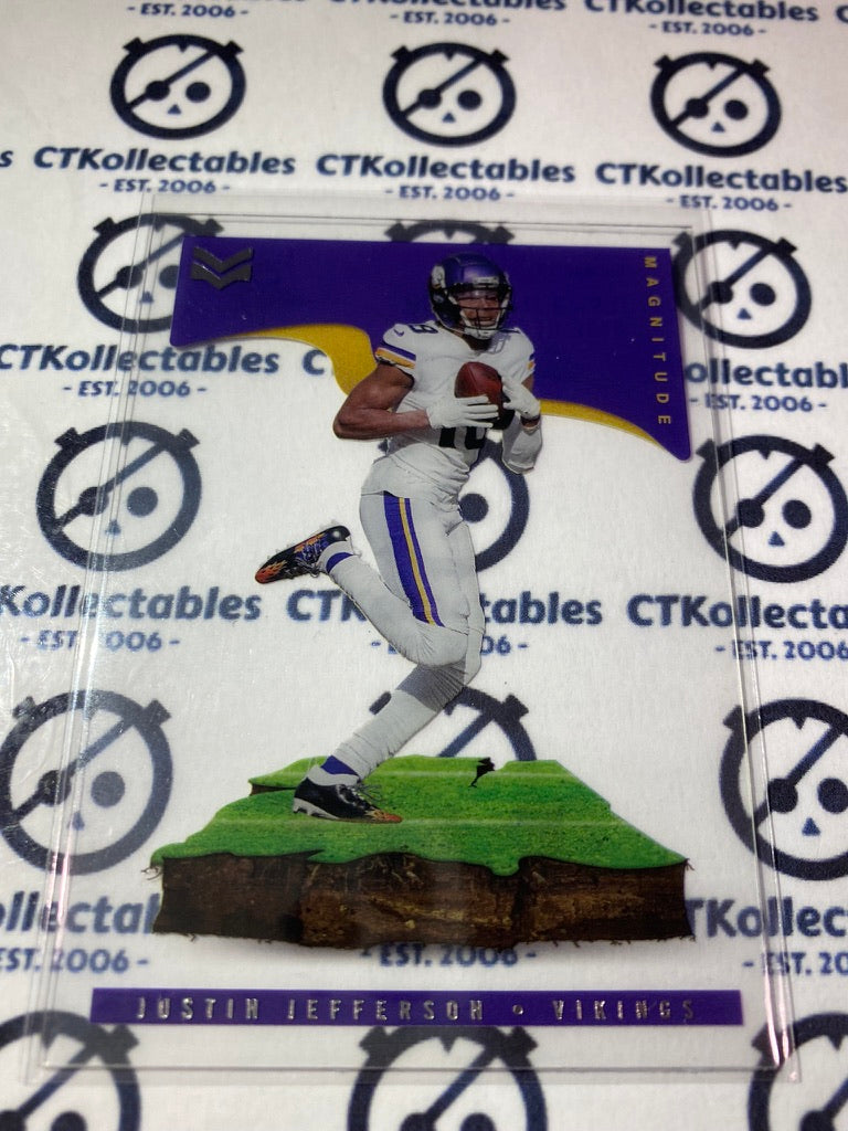 2021 NFL Chronicles Magnitude Stars & Stripes Justin Jefferson #MAG-29 Vikings