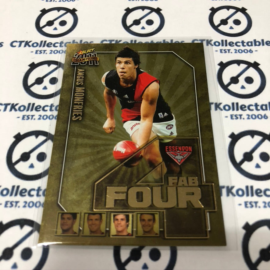 2011 AFL Champions Angus Monfries Fab Four FFG19