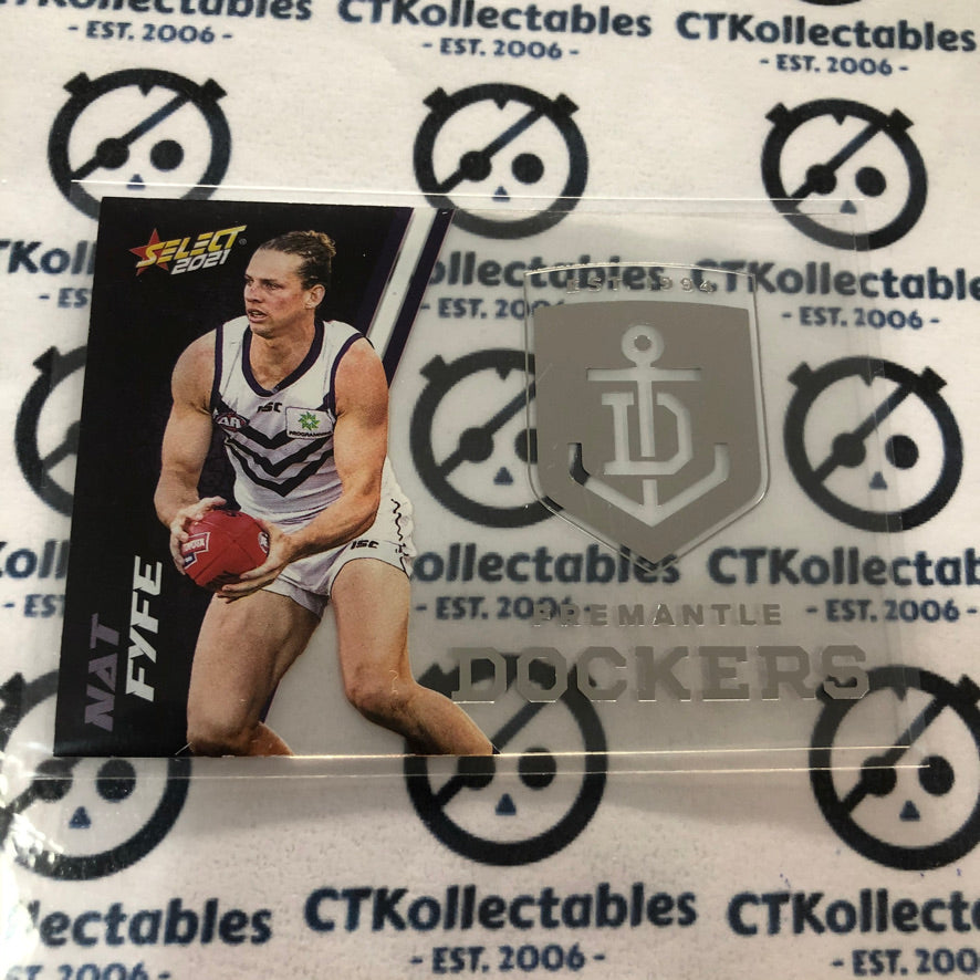 2021 AFL Footy Stars Club Acetate Nat Fyfe #CA22 Dockers