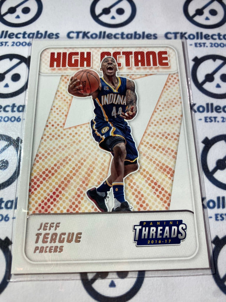 2016-17 Panini NBA Threads Jeff Teague High Octane #16 Pacers
