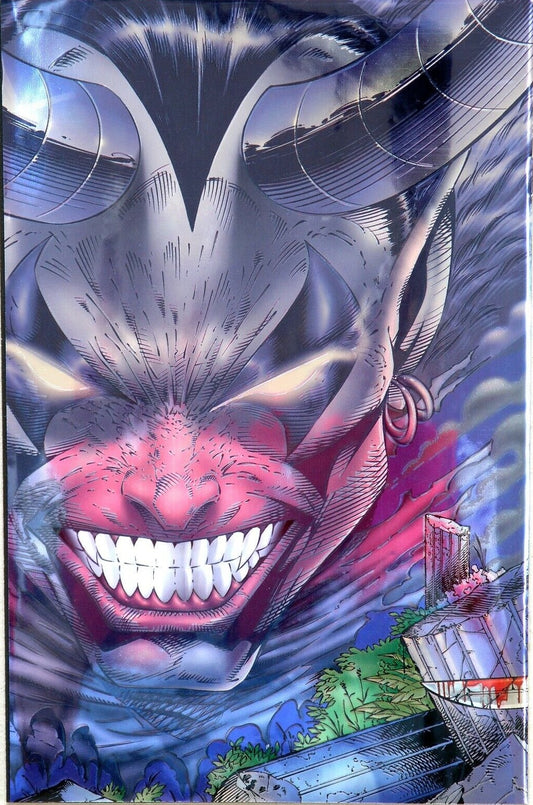 GLORY AVENGELYNE # 1 VARIANT CHROME WRAPAROUND COVER MAXIMUM COMIC BOOK 1995