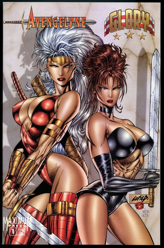 AVENGELYNE GLORY # 1 MAXIMUM COMIC BOOK 1995