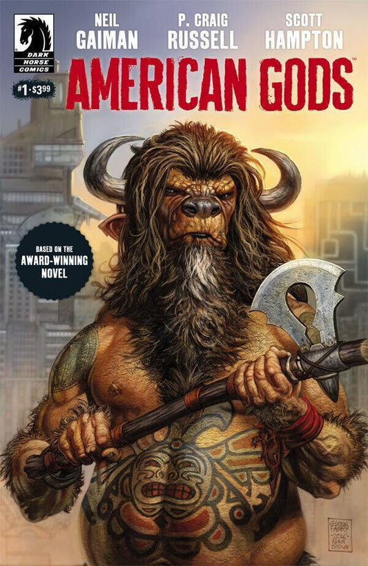 AMERICAN GODS # 1 COLLECTABLE COMIC BOOK DARK HORSE 2017