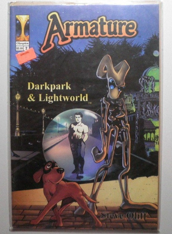 ARMATURE # 2 DARKPARK & LIGHTWORLD VF OLYOPTICS MATURE READERS COMIC BOOK