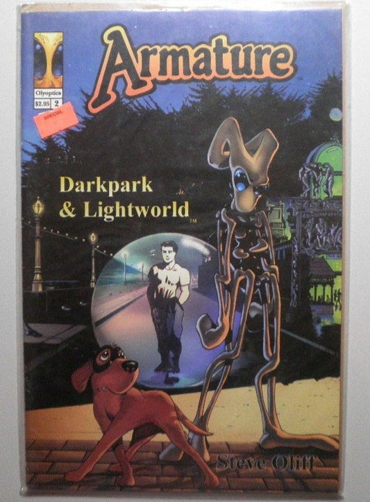ARMATURE # 2 DARKPARK & LIGHTWORLD VF OLYOPTICS MATURE READERS COMIC BOOK