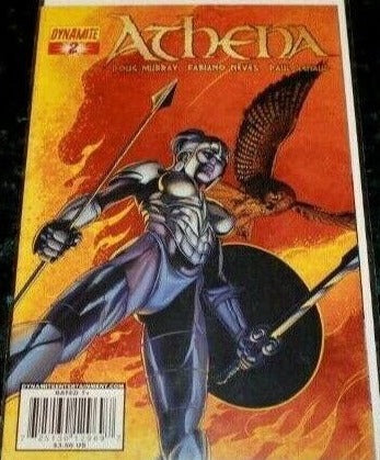 ATHENA # 2 VARIANT VF DYNAMITE COMIC BOOK MATURE READERS 2009