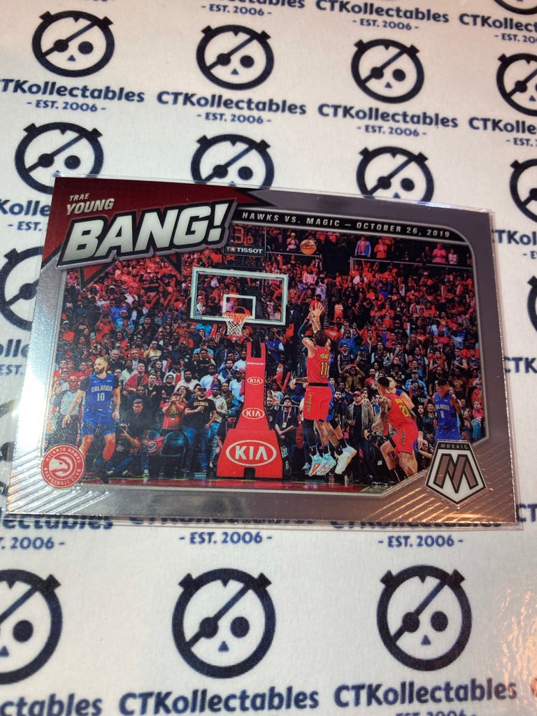 2020-21 NBA Mosaic BANG! Trae Young #13 Hawks