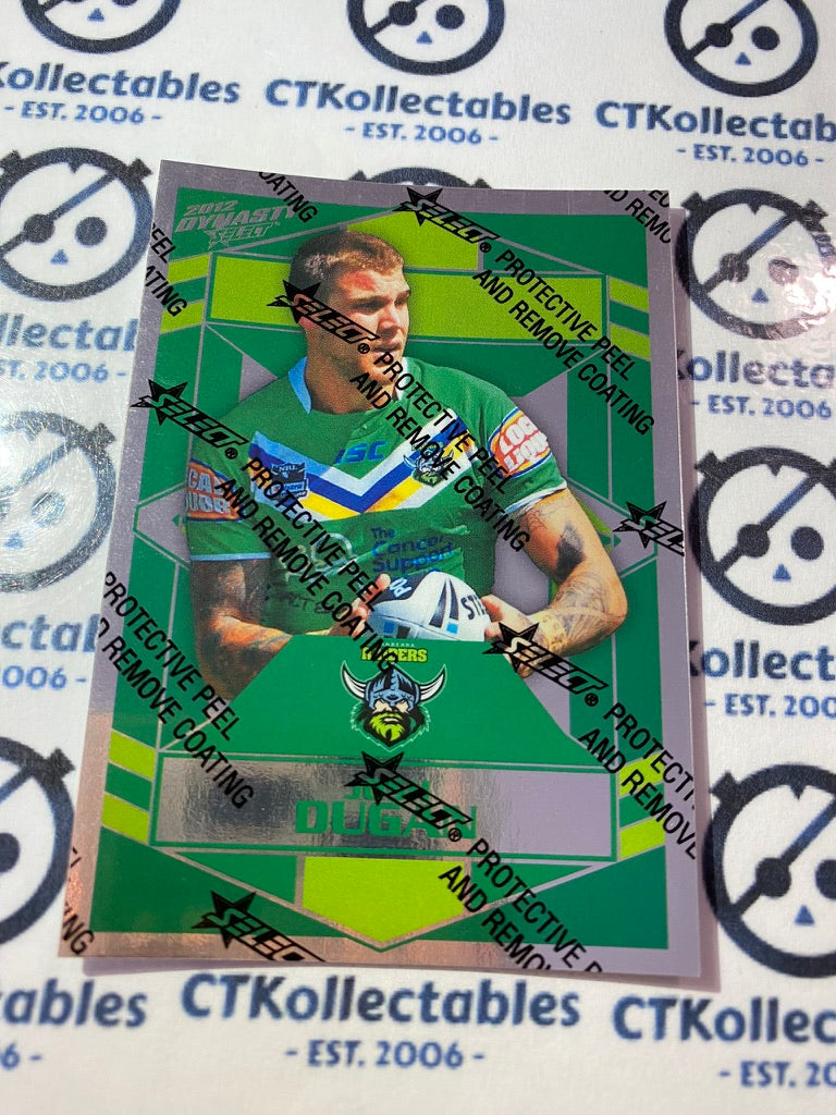 2012 NRL Select Dynasty Silver Parallel #SP21 Josh Dugan Raiders