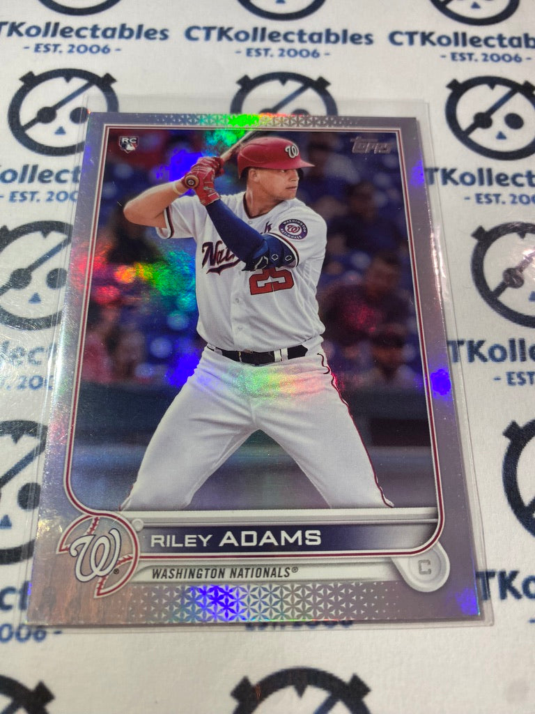 2022 Topps Opening Day Baseball Riley Adams Foil #158 National