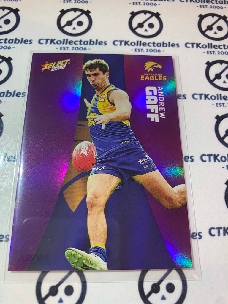 2022 AFL Footy Stars Purple Parallel - Andrew Gaff #PP163