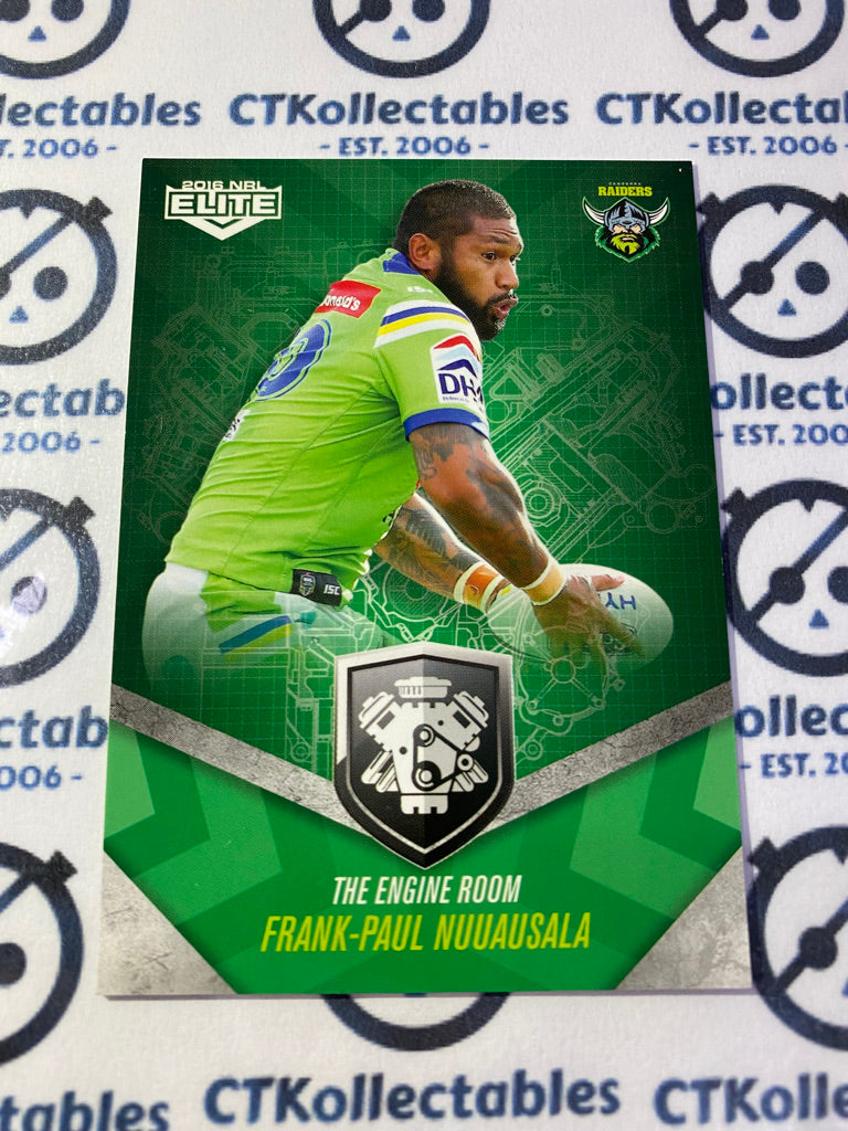 2016 NRL Traders The Engine Room Frank-Paul Nuuausala #ER7/64