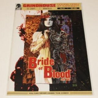 BRIDE OF BLOOD # 6 PART TWO NM / VF GRINDHOUSE DARK HORSE HORROR COMIC BOOK