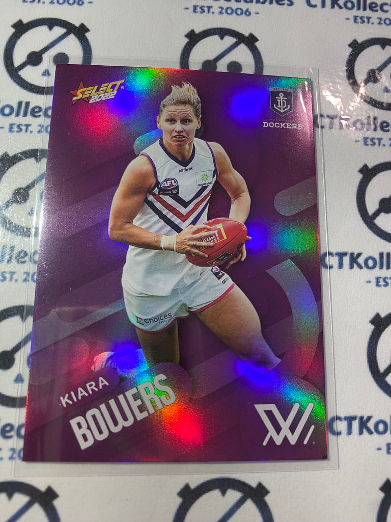 2022 AFL Footy Stars Purple Parallel - AFLW Kiara Bowes PP194