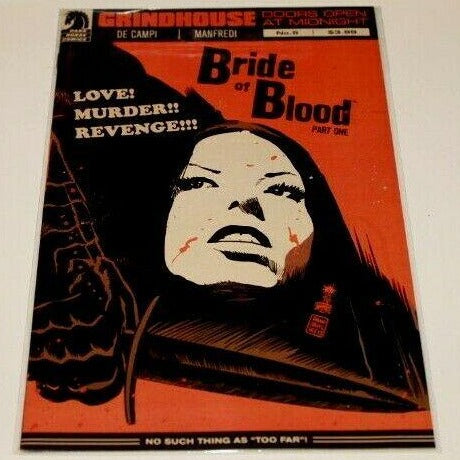 BRIDE OF BLOOD # 5 PART ONE NM / VF GRINDHOUSE DARK HORSE COMIC BOOK