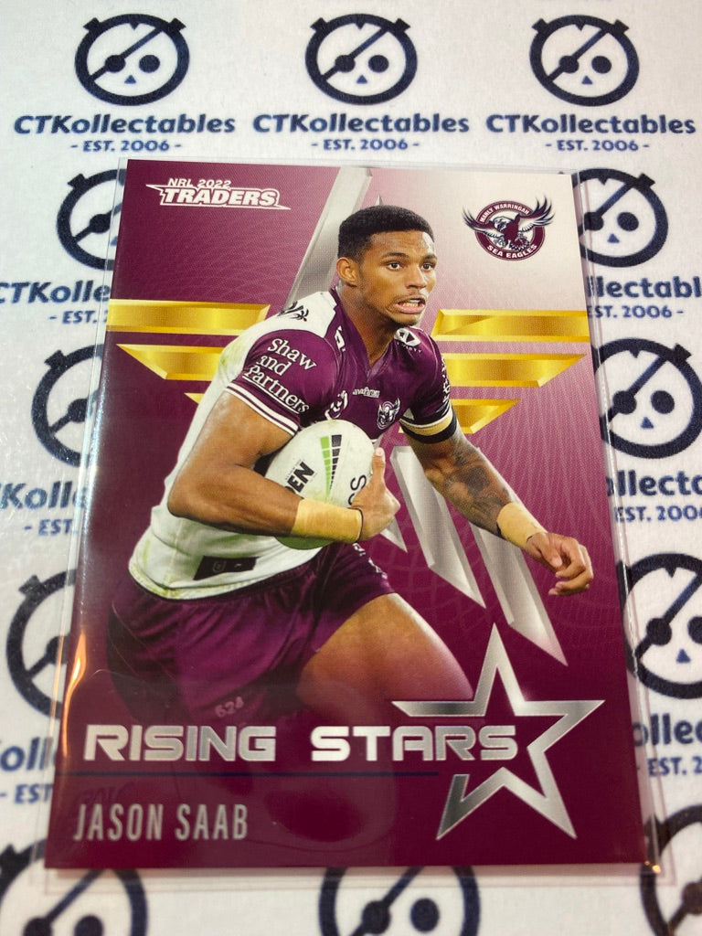 2022 TLA NRL Traders Rising Stars Jason Saab RS16/48