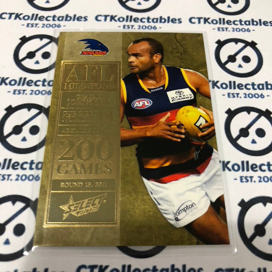 2012 AFL Champions Graham Hancock Milestone 200 Games MG4