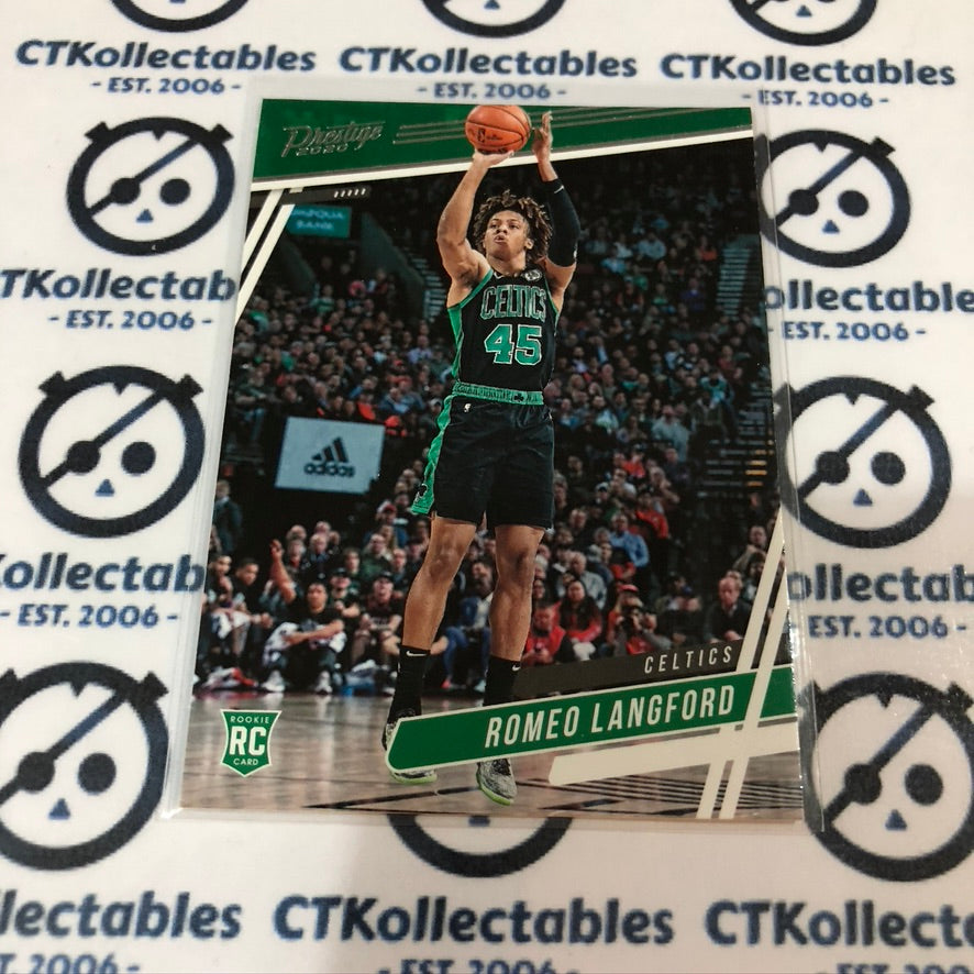 Romeo Langford RC #70 2019-20 NBA Chronicles Prestige