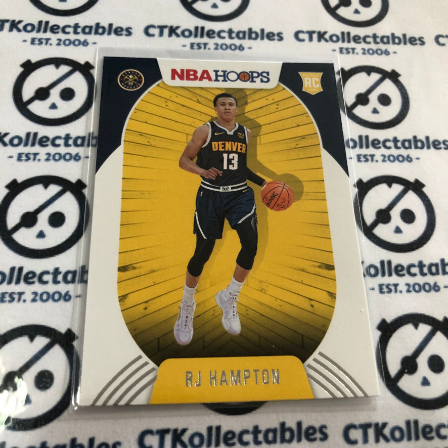 2020-21 NBA Hoops RJ Hampton rookie card RC #239 Nuggets