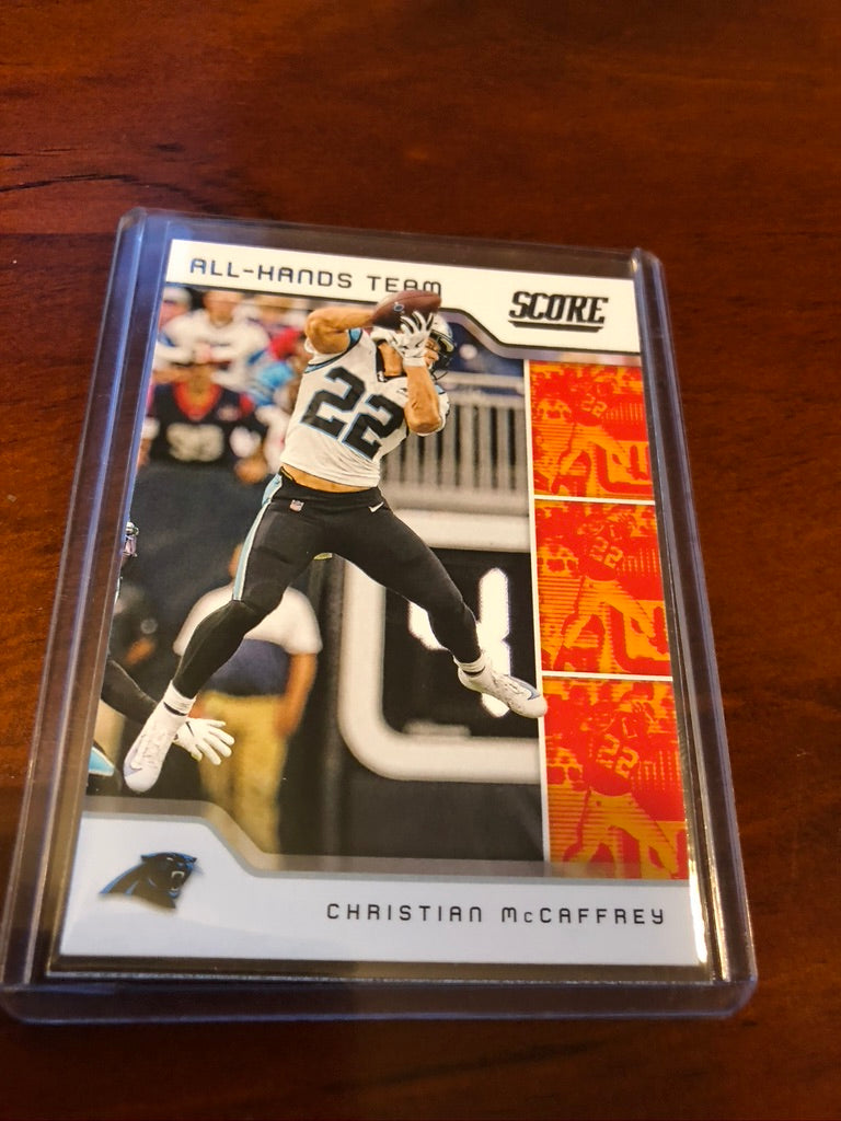Christian McCaffrey All-Hands Team #AHT-CM 2020 NFL Score