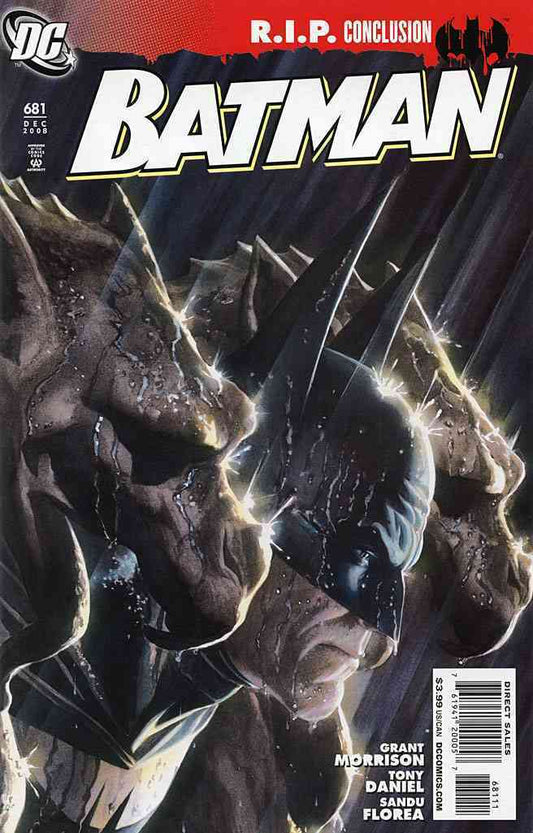 BATMAN # 681 R. I. P. CONCLUSION DC COMIC BOOK 2008