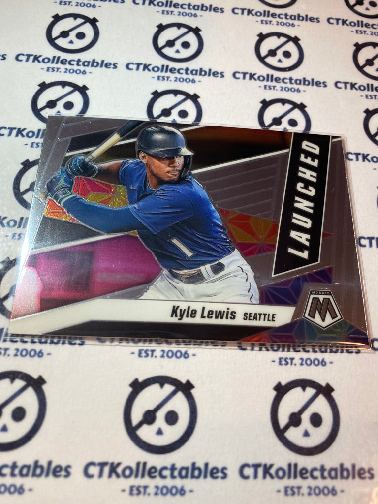 2021 Panini MLB Mosaic Launched Kyle Lewis #L8 seattle