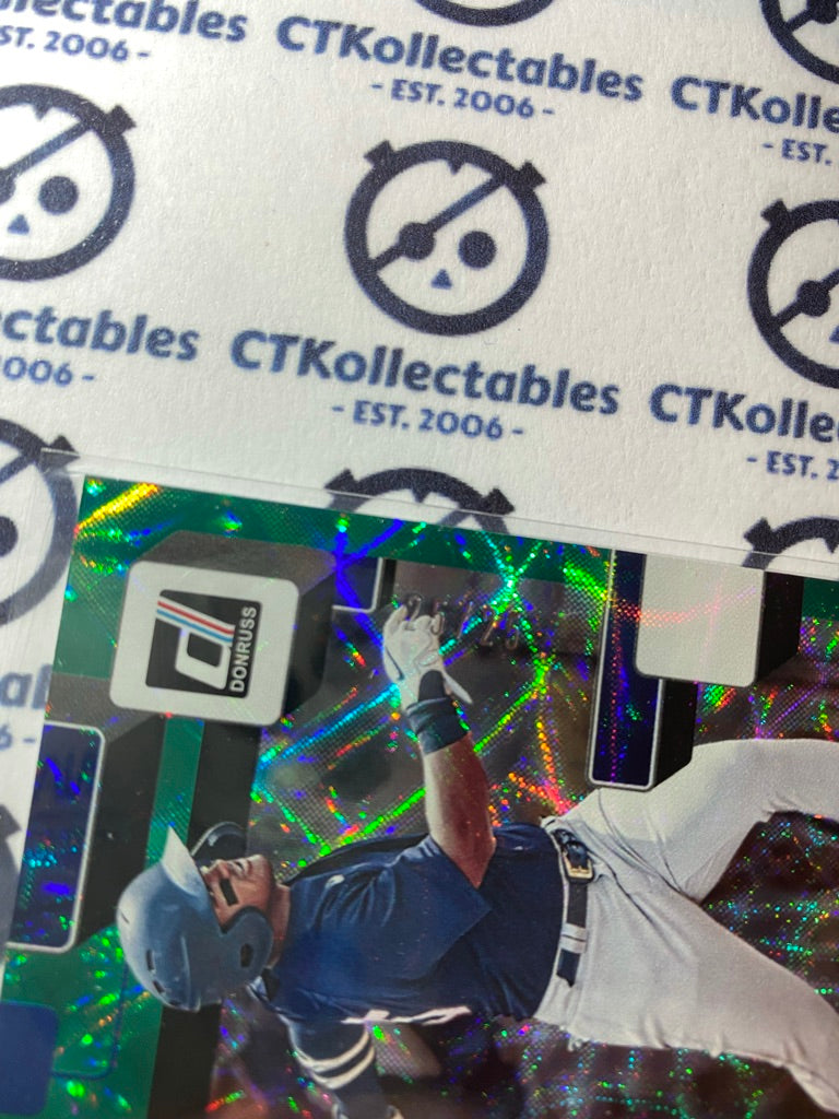 2022 Panini Donruss Baseball Jasson Dominguez Rated Prospect #25/25 New York