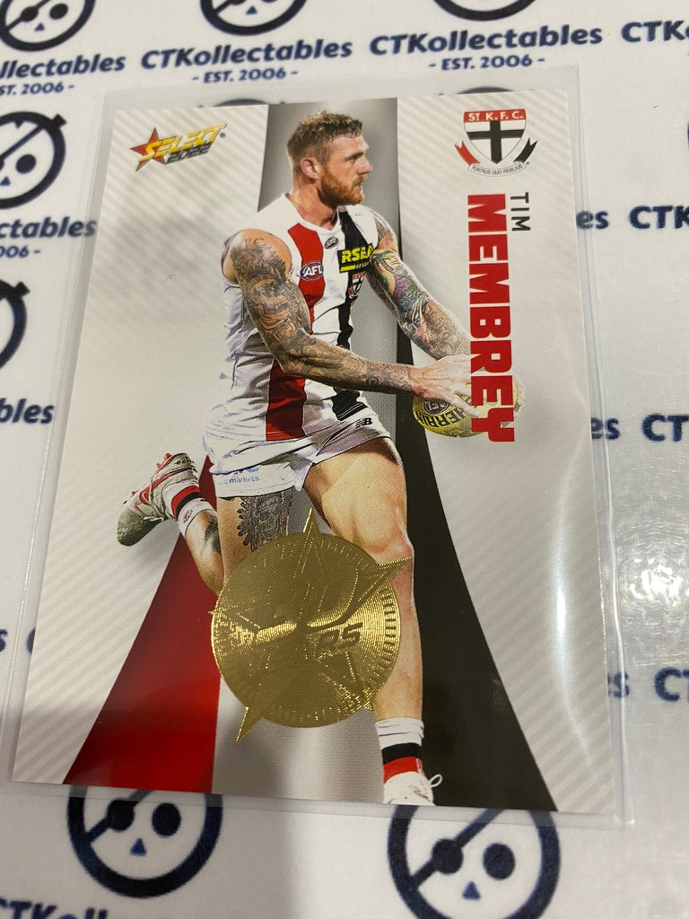 2022 AFL Footy Stars Gold 30th Anniversary - Tim Membrey #148