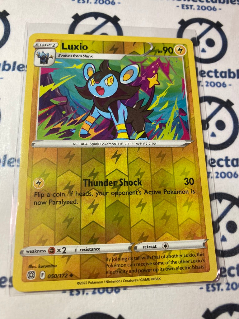 Luxio #050/172 Reverse Holo Pokémon Card Brilliant Stars