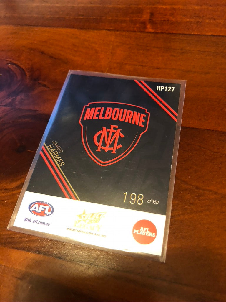 James Harmes Holofoil Parallel HP127 2018 legacy