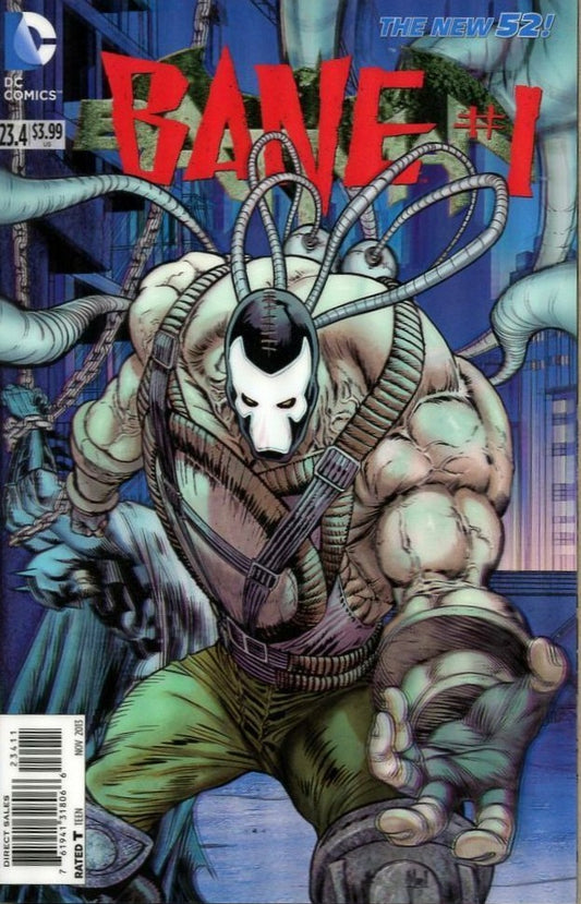 BANE # 1 BATMAN # 23.2 DC COMICS 3D LENTICULAR COVER VARIANT COMIC BOOK 2013