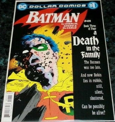 BATMAN # 428 DOLLAR COMIC DC COMICS REPRINT FACSIMILE EDITION NM 2020